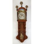 Antique Frisian tail clock, 1830