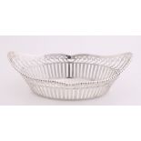 Silver candy basket