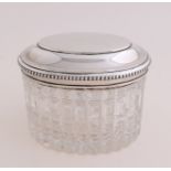 silver tea caddy