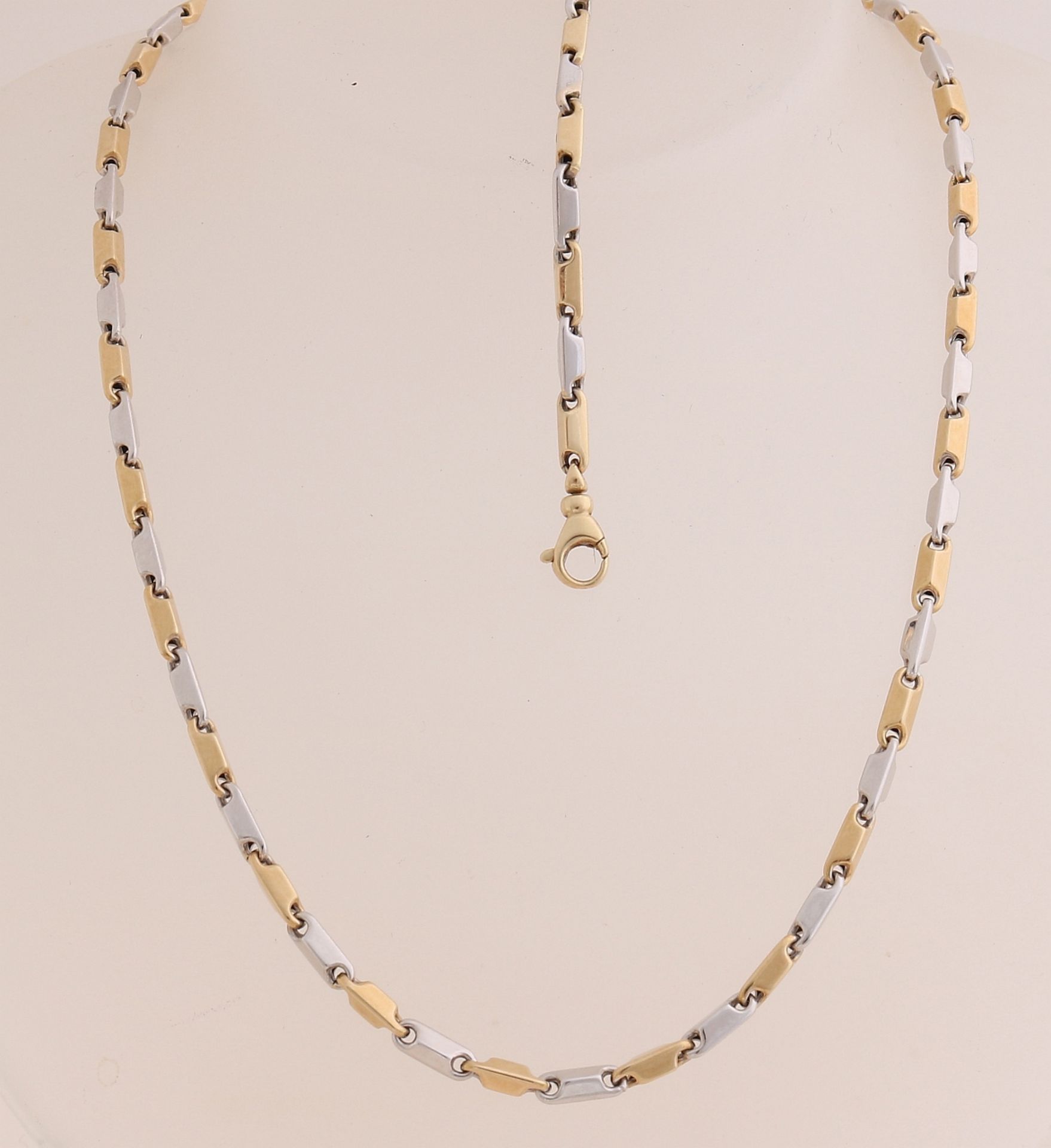 Gold bracelet and necklace