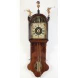 Frisian tail clock with mechanism