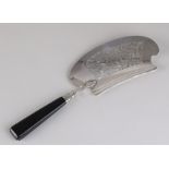 Large silver fish shovel