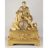 Capital Charles Dix mantel clock, 1820-1830