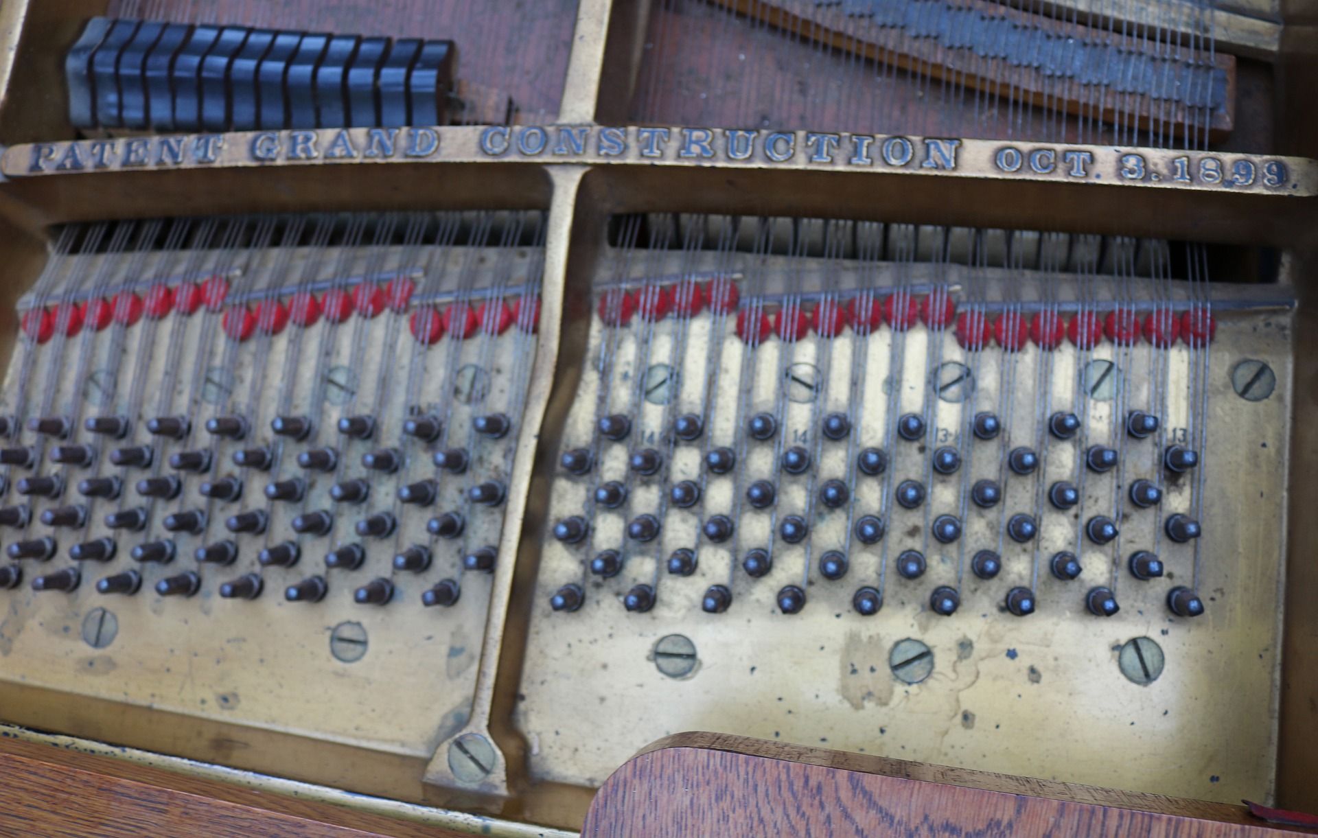 Antique Steinway grand piano from 1906 - Image 10 of 13