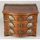 German miniature chest of drawers