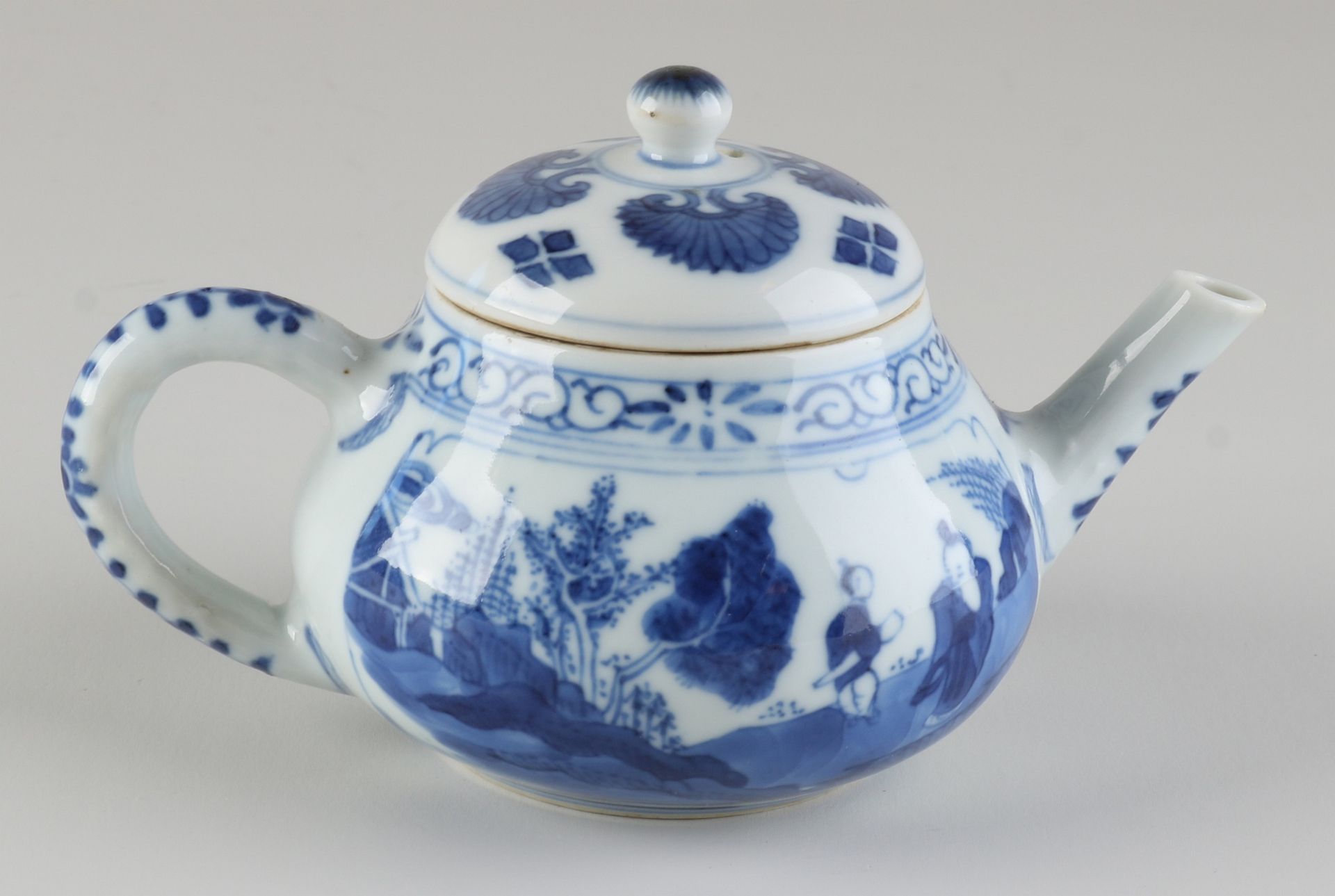 17th - 18th century Chinese Kang Xi teapot - Image 2 of 3