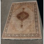 Persian carpet, 295 x 203 cm.