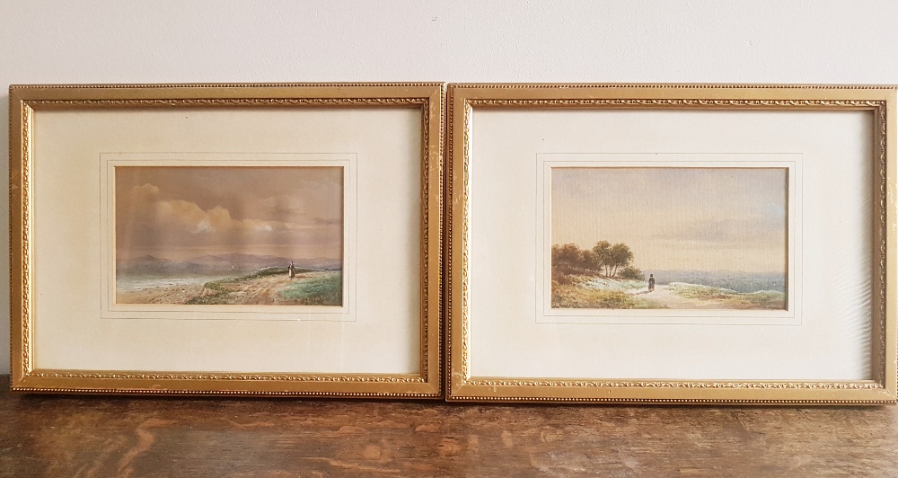 A pair of very well executed Victorian Watercolours in matching frames - Image 5 of 5