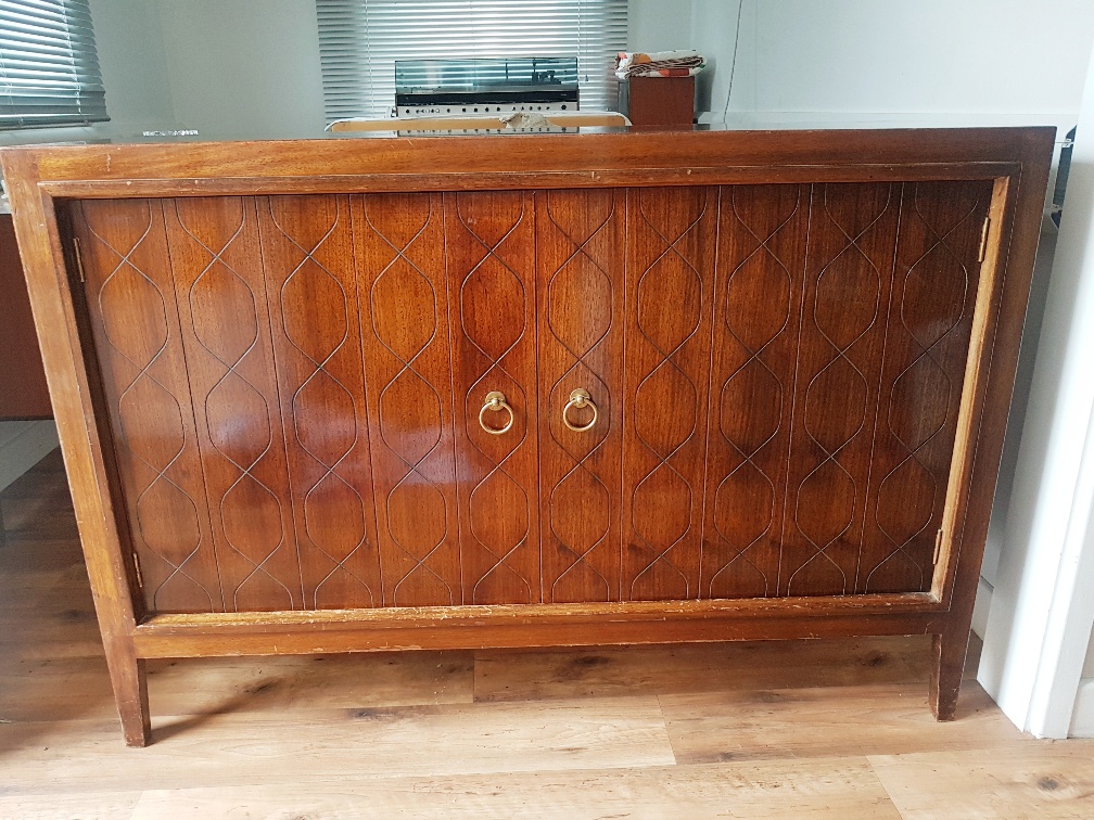 Mid Century Double Helix Sideboard with Cutlery Drawer by Gordon Russell