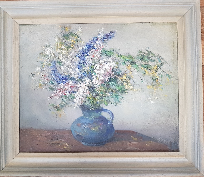 Original Still Life Oil by Robert "Dickie" Cairns" (1866-1944)