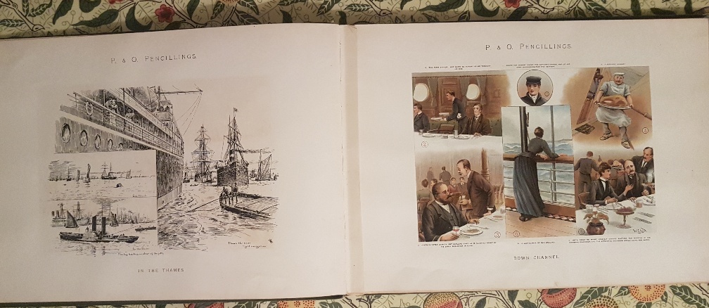 Original P&O Pencillings First Edition 1891 by W W Lloyd - Image 7 of 7