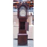 Large Victorian Longcase Grandfather Clock