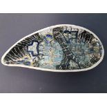 Rare Prudhoe Pottery Glazed Ceramic Dish