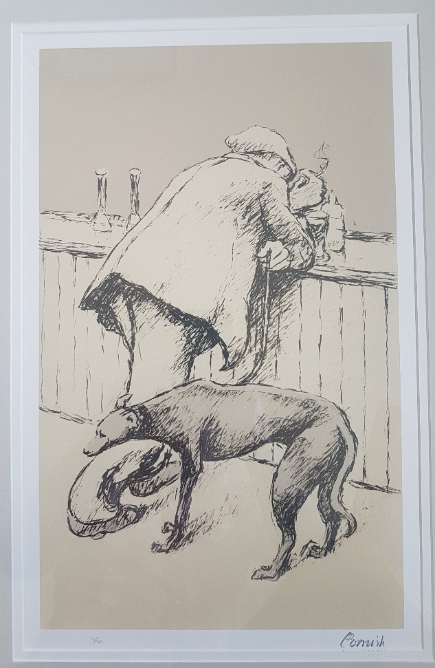 Norman Cornish framed, numbered and signed Limited Edition Lithograph 10/80 - Image 2 of 6