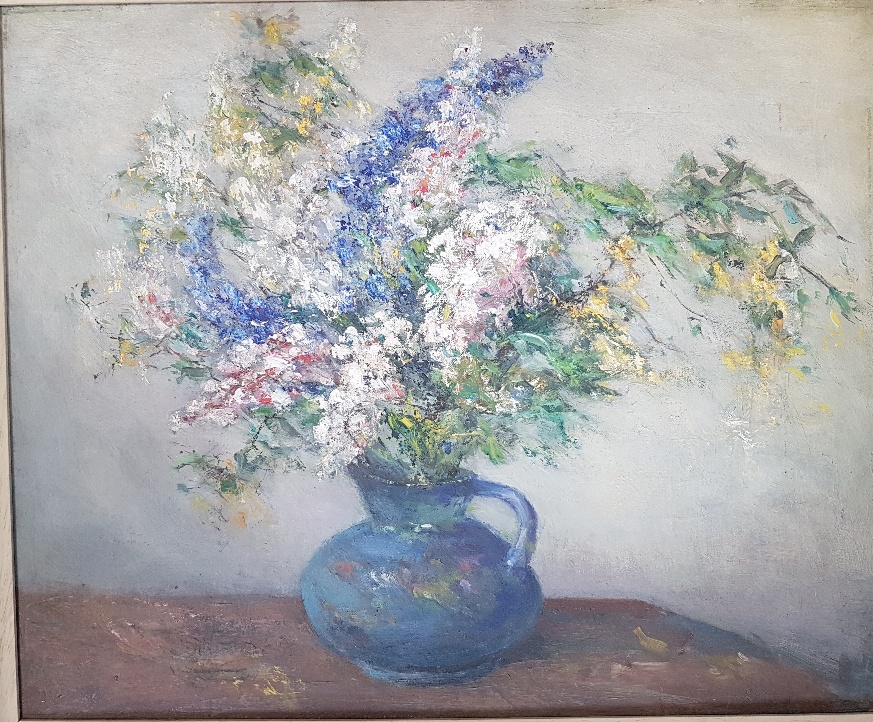 Original Framed Still Life Oil by Robert "Dickie" Cairns" (1866-1944) - Image 2 of 3