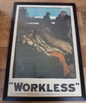 Pair of unframed Labour Posters Reprinted in 1970s from 1920 originals