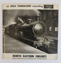 North Eastern Engines Sounds Vinyl Record and Four NER and LNER Stamped Fountain Pen Nibs