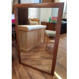 A Large Ercol Mirror with Label