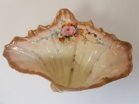 Nautilus Pottery Porcelain Oyster Shell from 1900