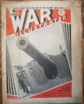 Large Box of approximately 95 War Illustrated Magazines in varying condition