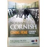 Norman Cornish Coming Home Exhibition Poster from 2016, held at Spennymoor Town Hall
