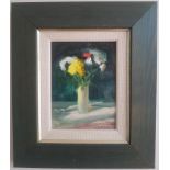 Walter Holmes Framed and Signed Original Acrylic Still Life Painting