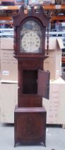 Large Victorian Longcase Grandfather Clock