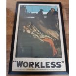 Pair of unframed Labour Posters Reprinted in 1970s from 1920 originals