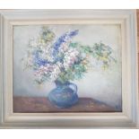 Original Framed Still Life Oil by Robert ""Dickie"" Cairns"" (1866-1944)