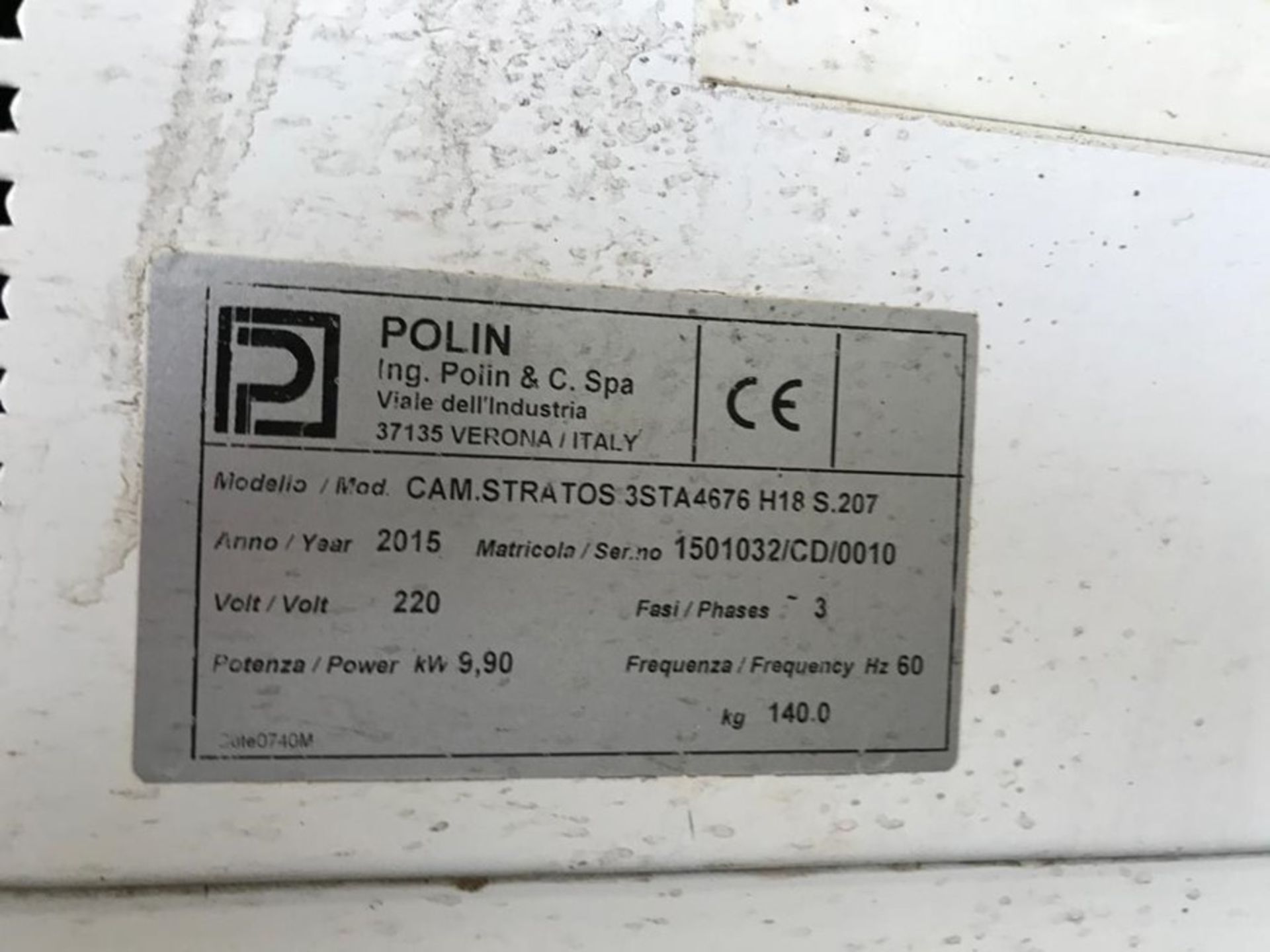 POLIN 5 DECK OVEN - Image 2 of 4