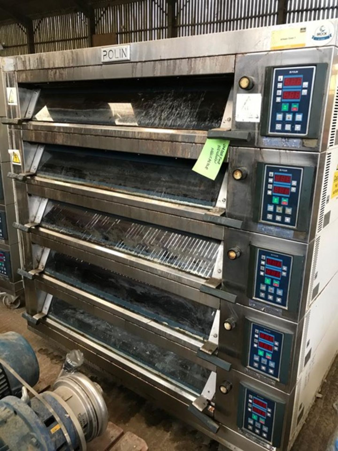 POLIN 5 DECK OVEN - Image 4 of 4