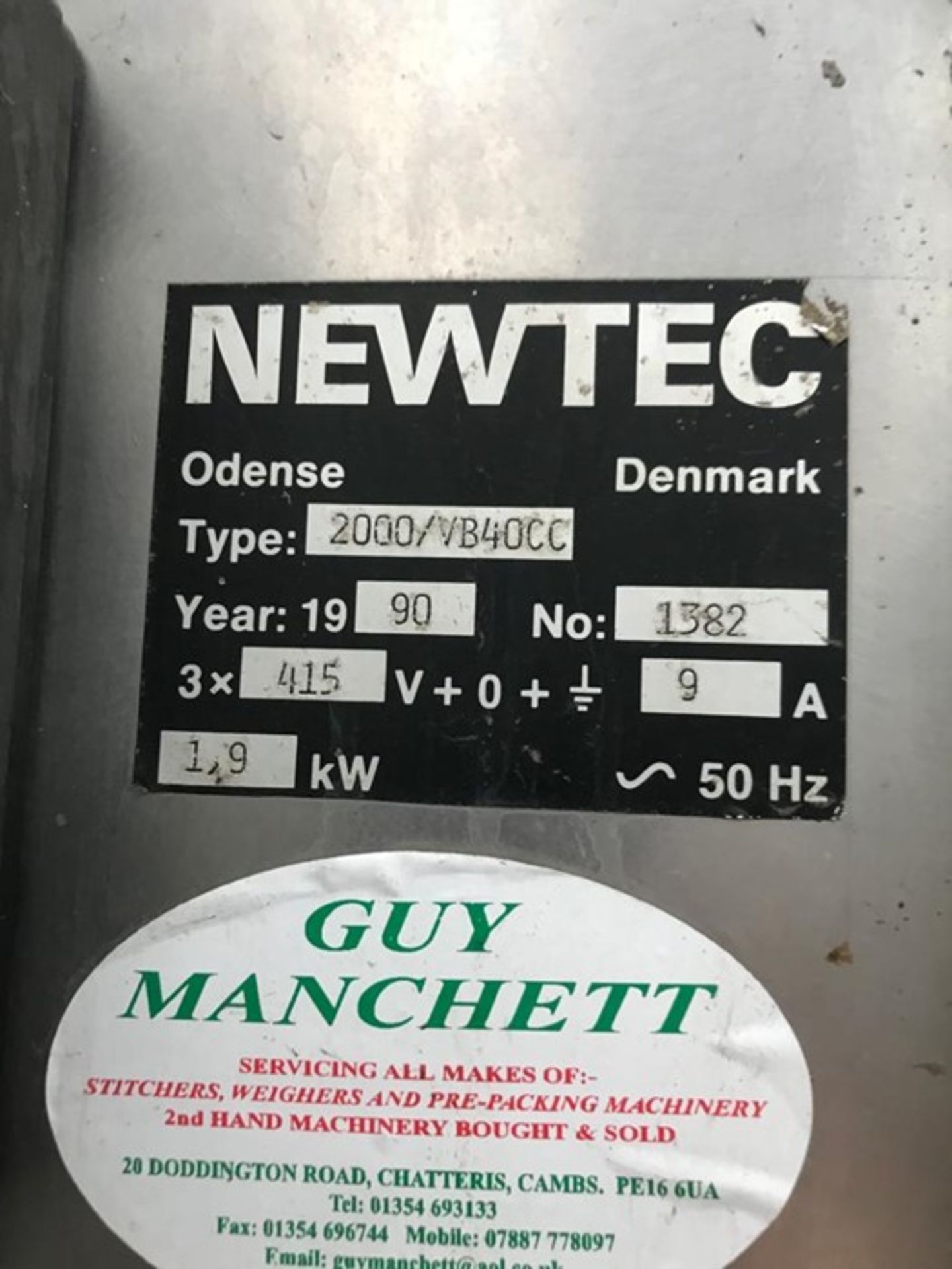 NEWTEC LINEAR WEIGHER - Image 13 of 13