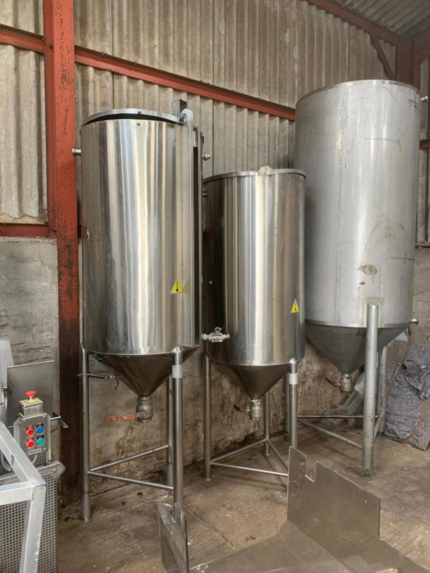 3 X OIL STORAGE TANKS