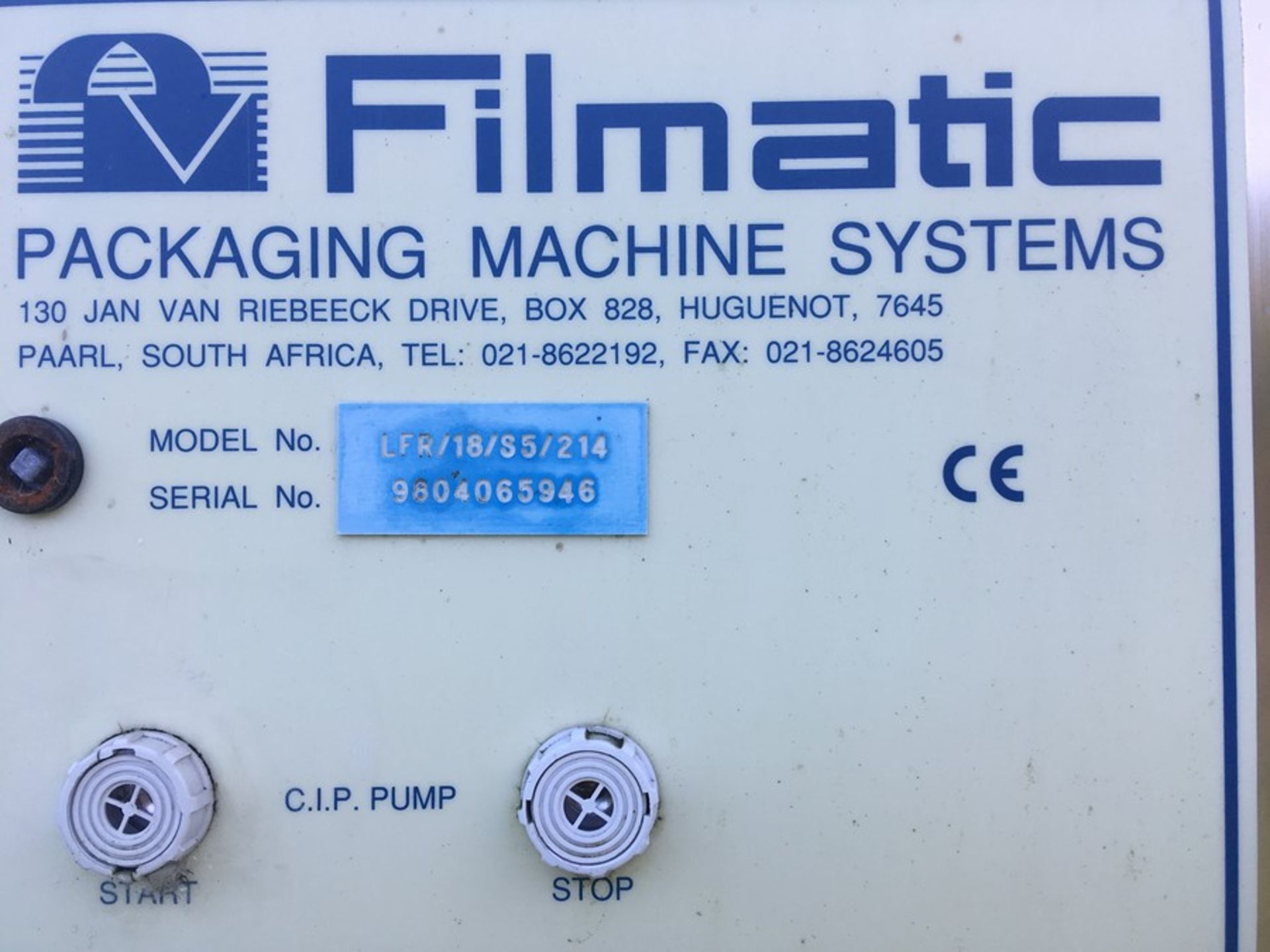 FILMATIC FILLING MACHINE- LOW RESERVE!! - Image 11 of 12