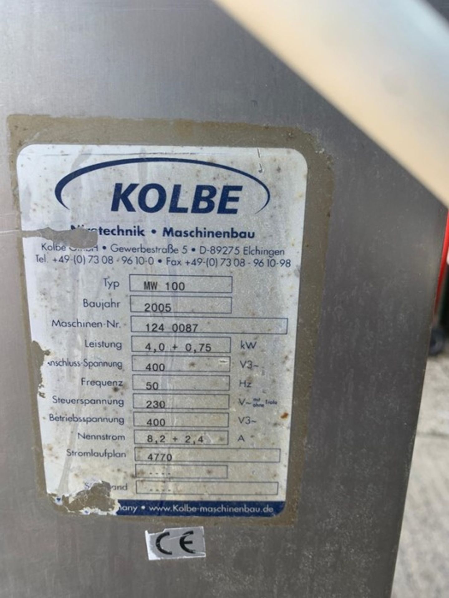 KOLBE MIXER GRINDER - Image 4 of 7