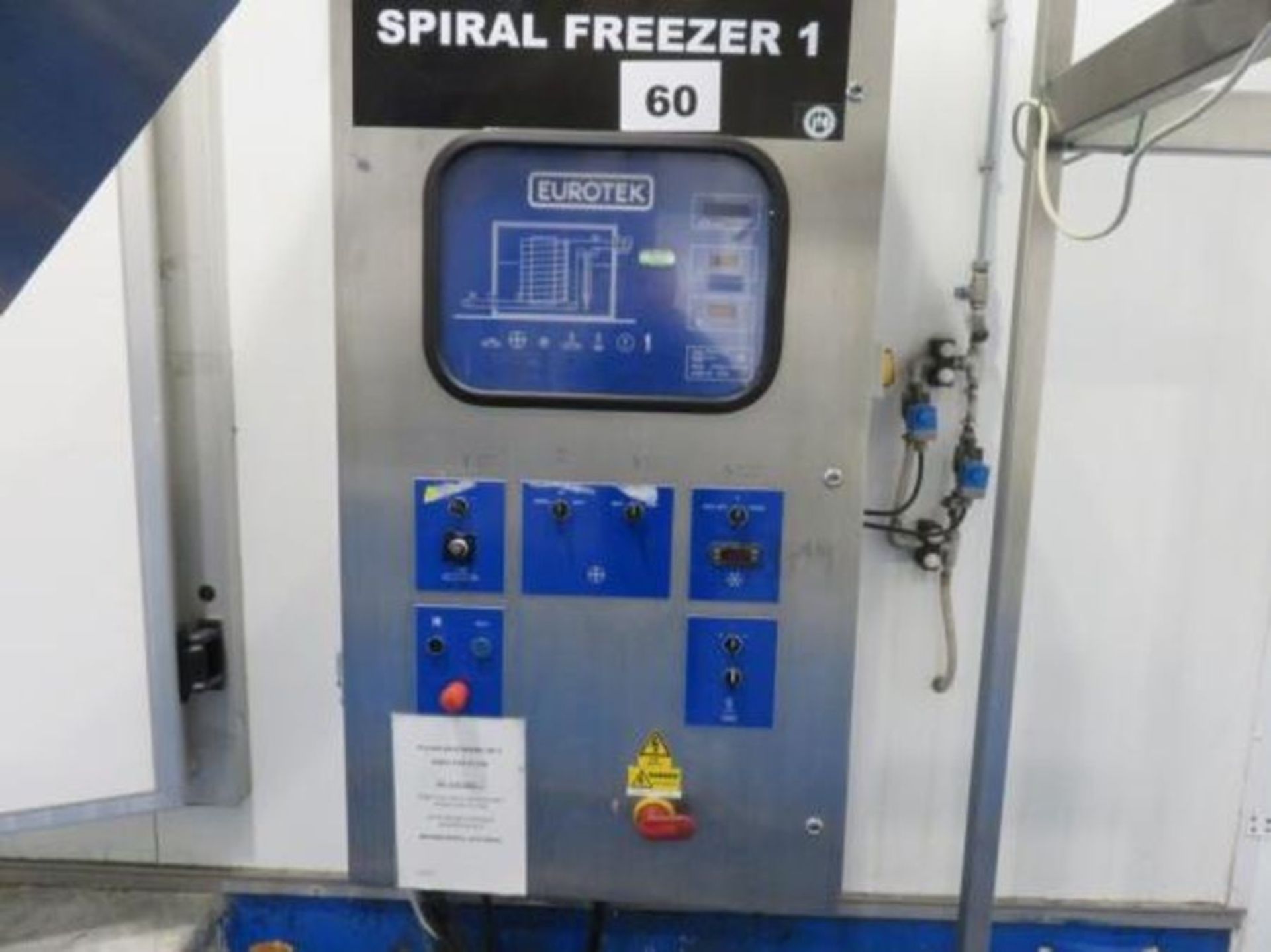 EUROTEK SPIRAL FREEZER WITH BITZER PLANT - Image 2 of 17