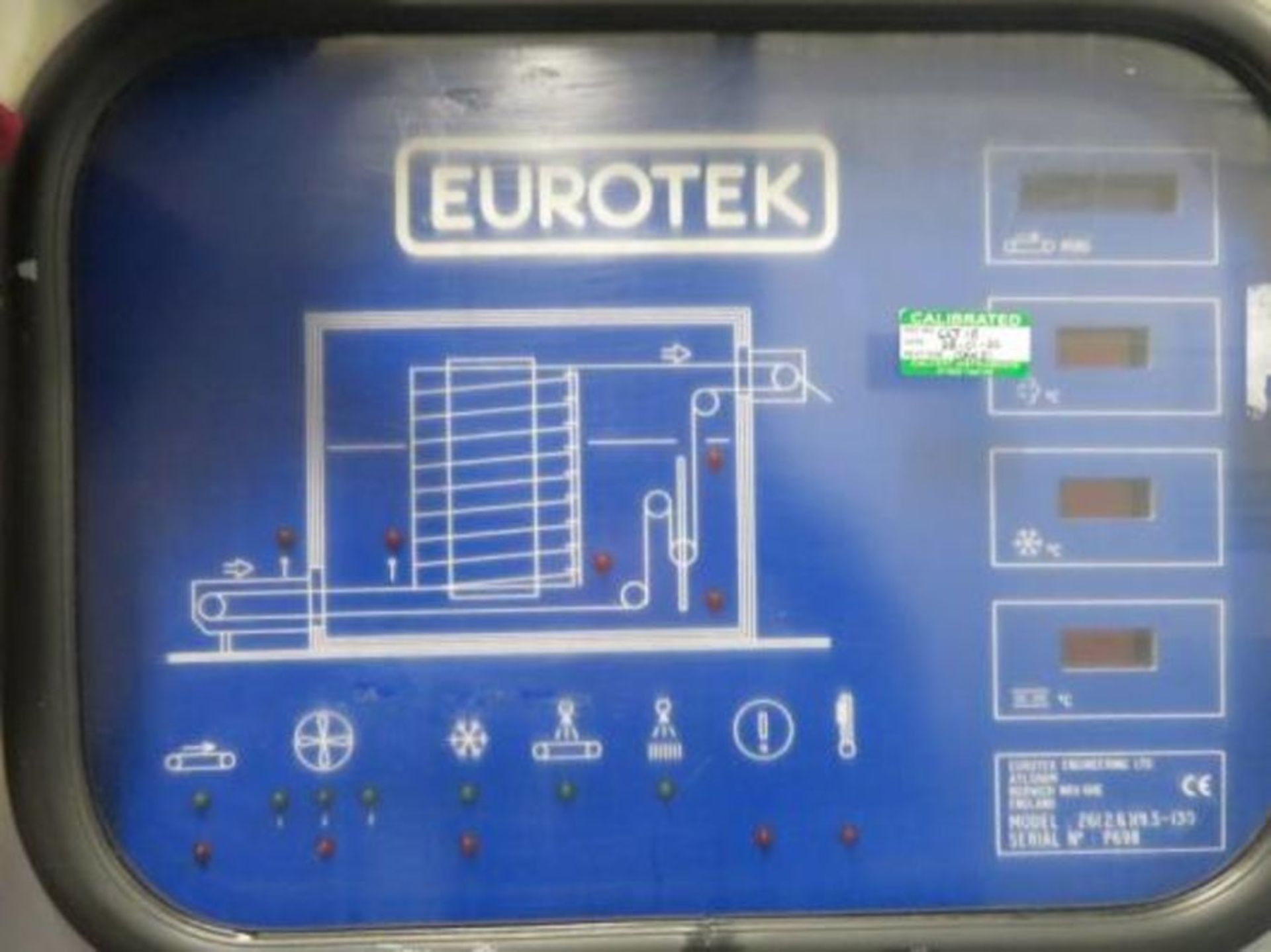 EUROTEK SPIRAL FREEZER WITH BITZER PLANT - Image 10 of 17