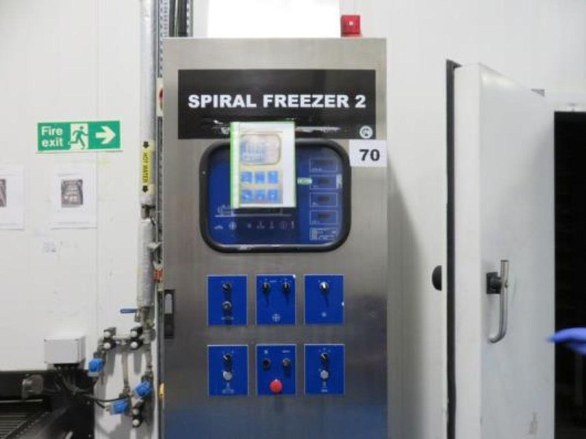 EUROTEK SPIRAL FREEZER WITH GRASSO PLANT - Image 5 of 11