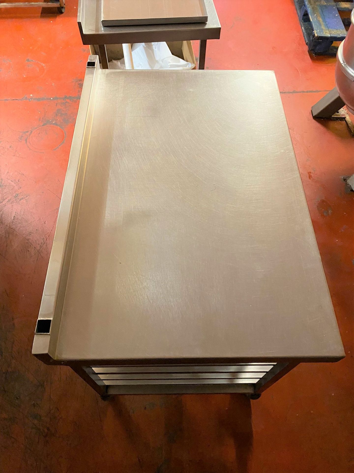 STAINLESS STEEL TABLE - Image 2 of 2