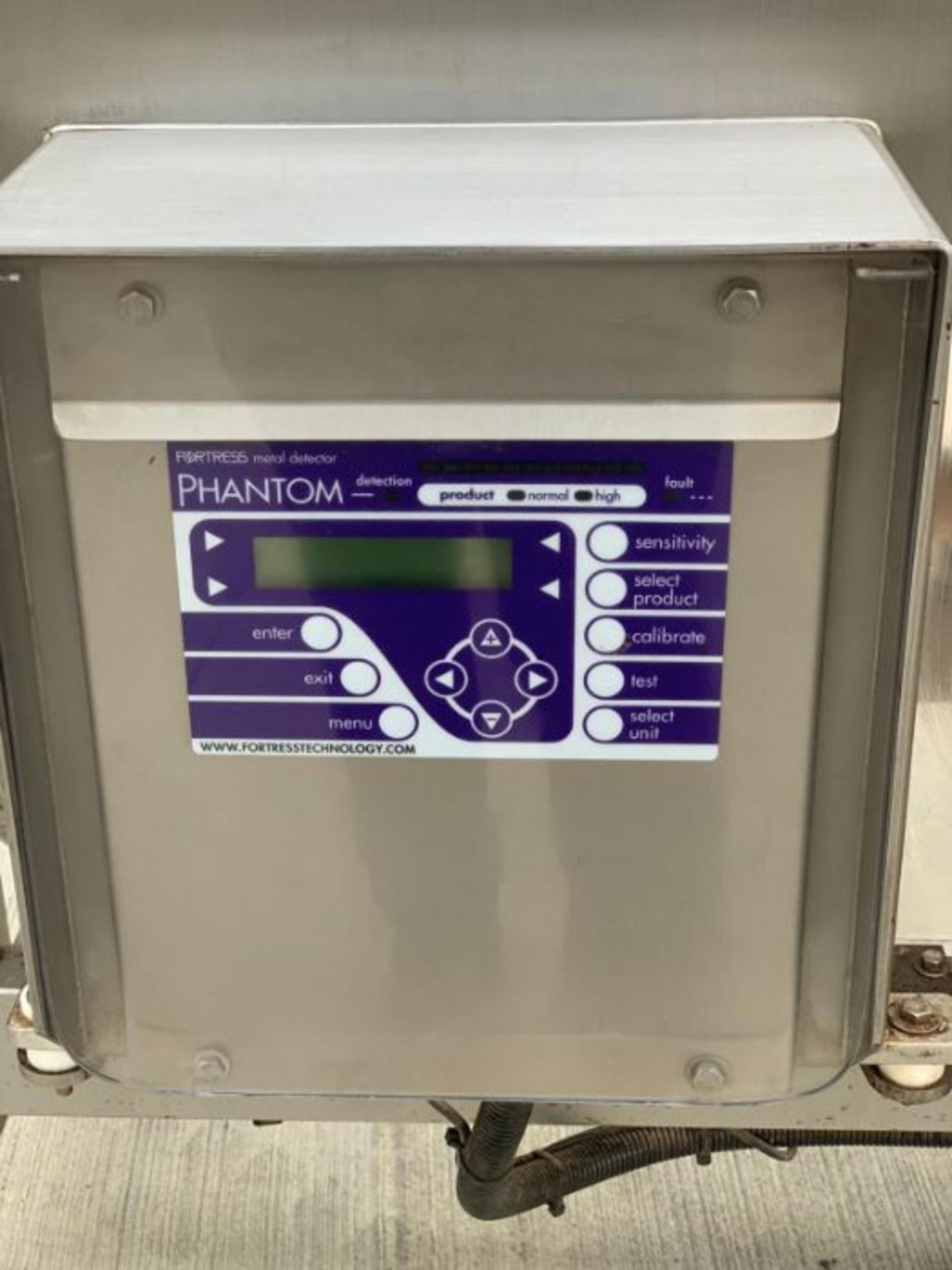 FORTRESS PHANTOM METAL DETECTOR CHECKWEIGHER - Image 9 of 9