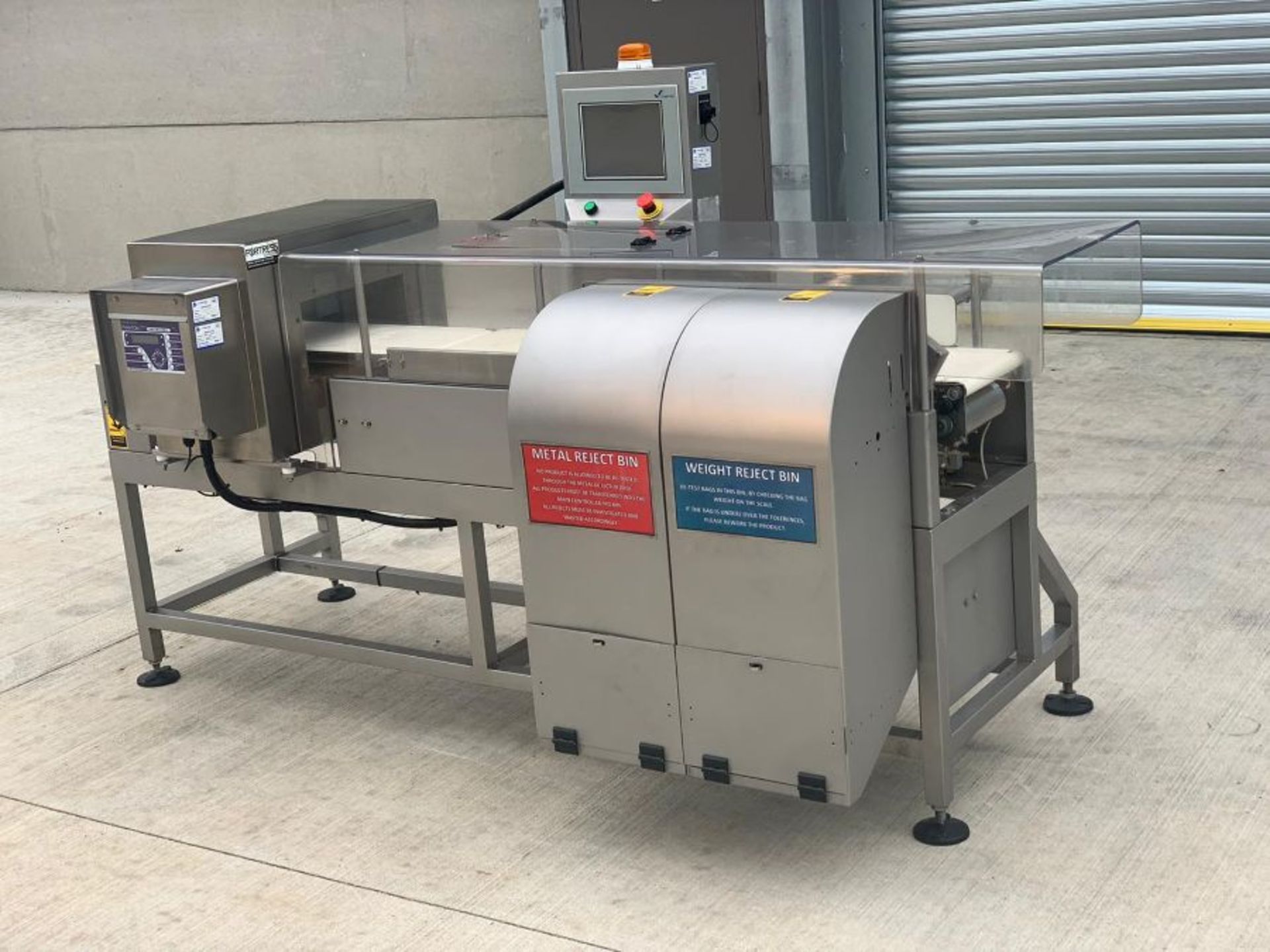 FORTRESS PHANTOM METAL DETECTOR CHECKWEIGHER