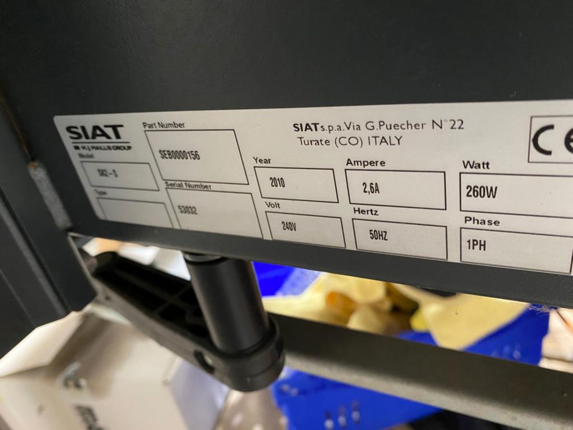 SIAT TOP & BOTTOM CASE SEALER - Image 4 of 4