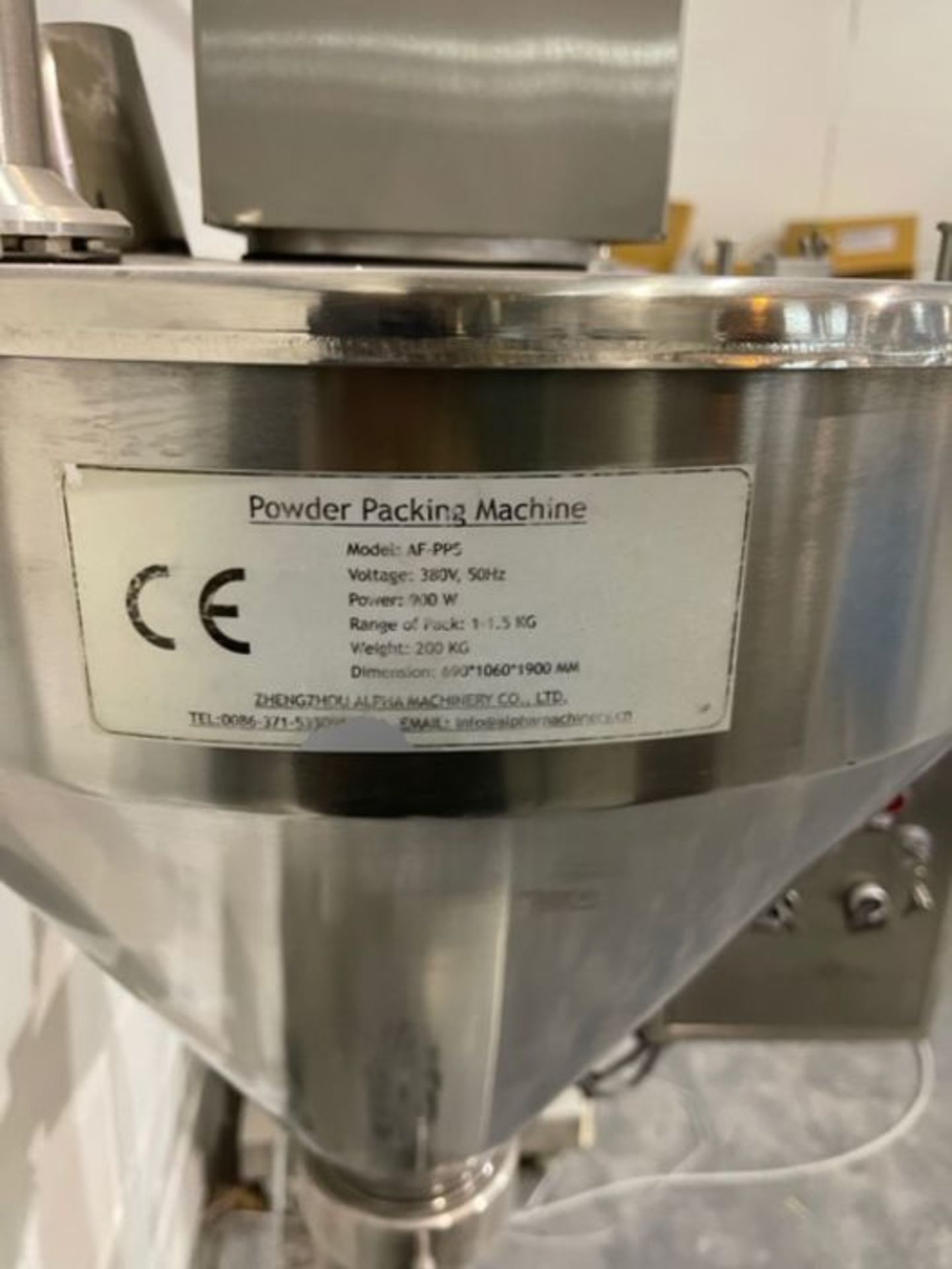 POWDER PACKING MACHINE - Image 2 of 2