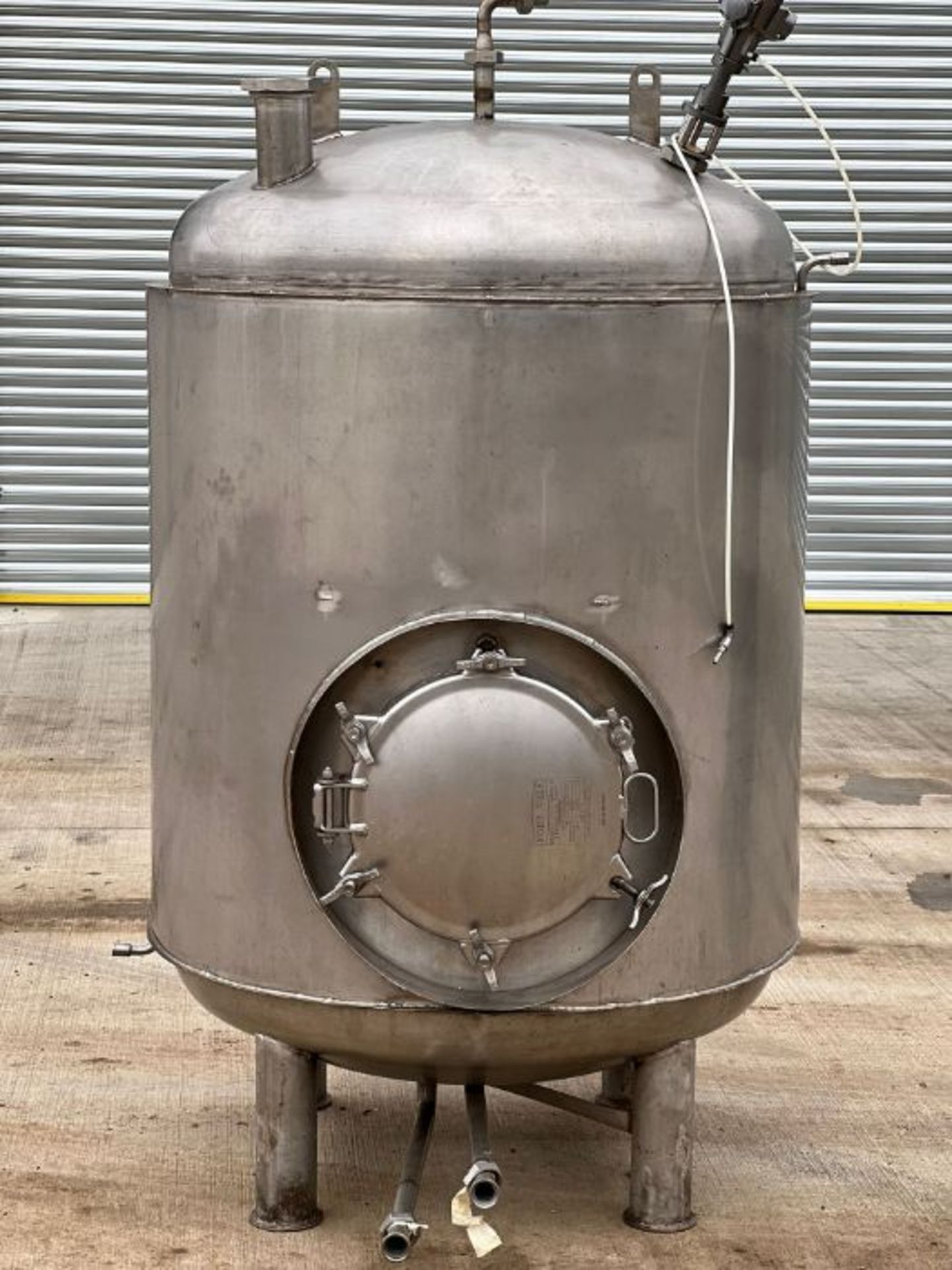 1100L JACKETED MIXING TANK