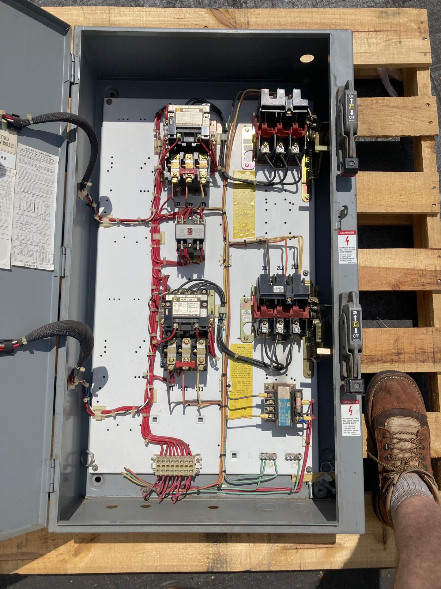 Square D Electrical Control Panel - Image 4 of 5