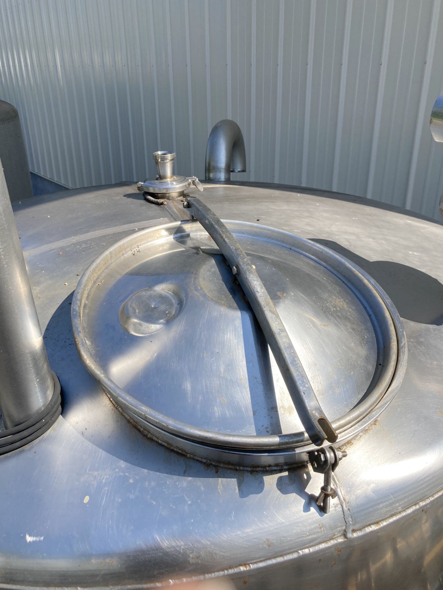 1500 Gallon Stainless Steel Mixing Tank - Image 4 of 8