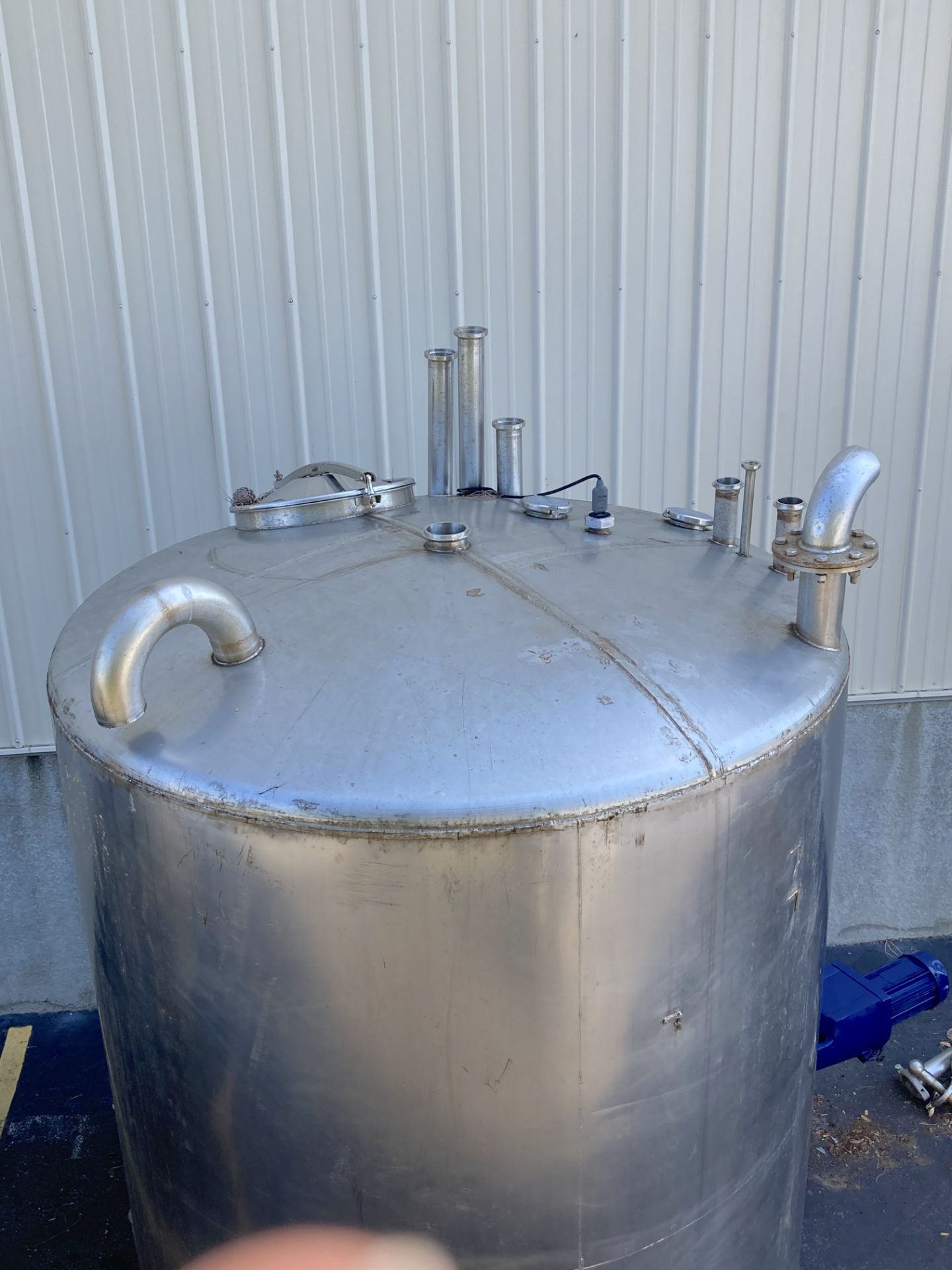 1500 Gallon Stainless Steel Mixing Tank - Image 2 of 6