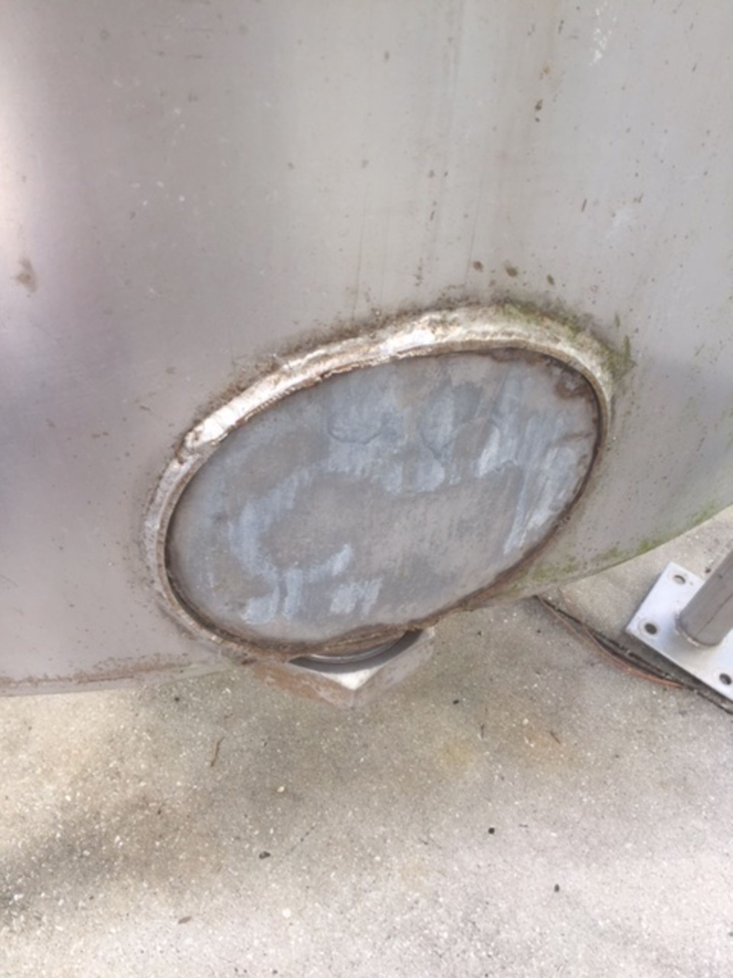 1500 Gallon Stainless Steel Mixing Tank - Image 7 of 8