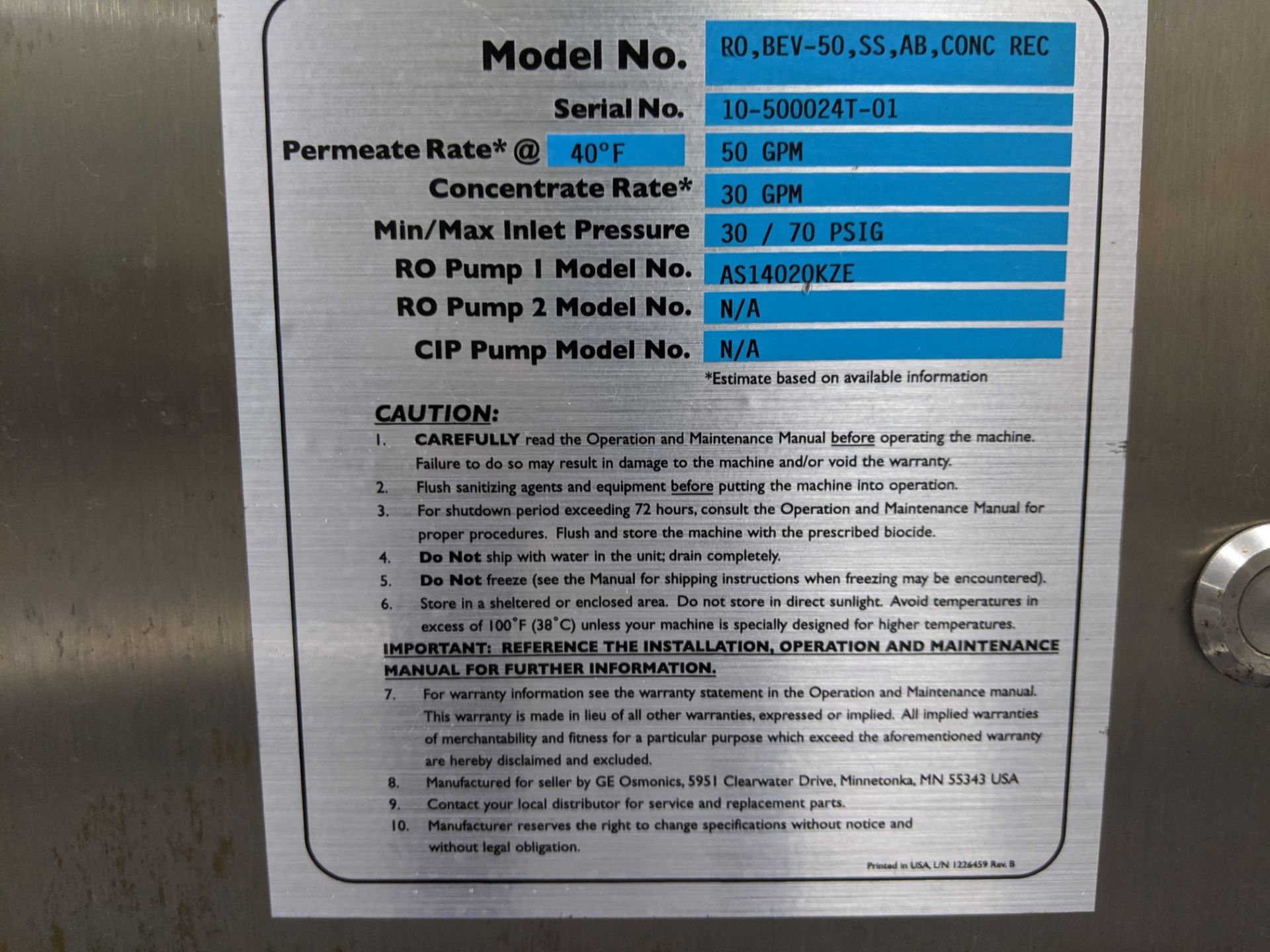 2010 Recovery Reverse Osmosis Skid - Image 7 of 18