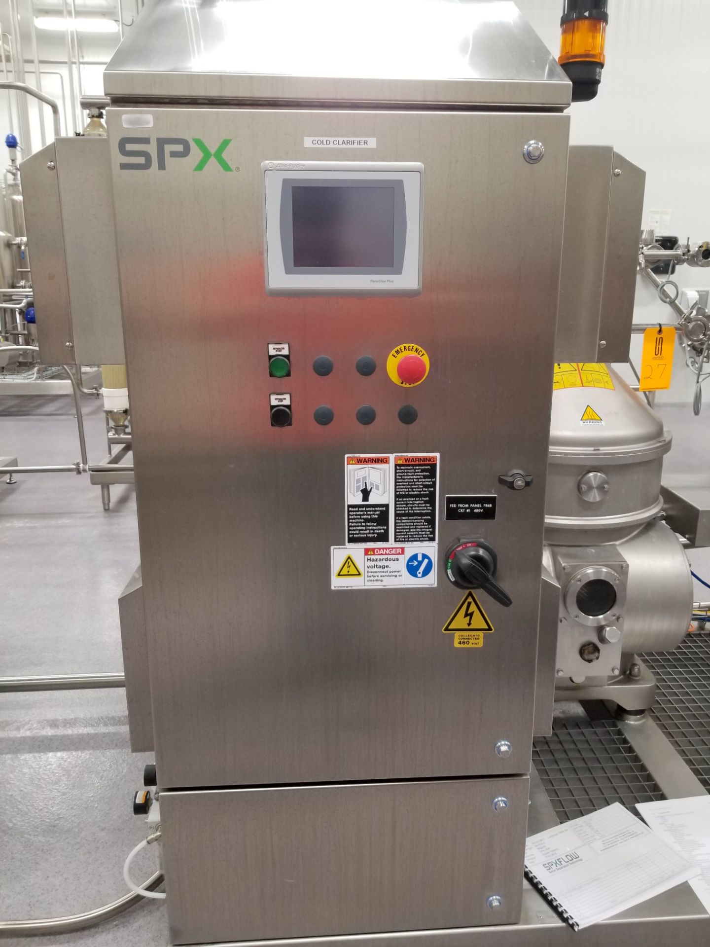 2017 SPX Centrifuge Cold Clarifier - Image 5 of 25